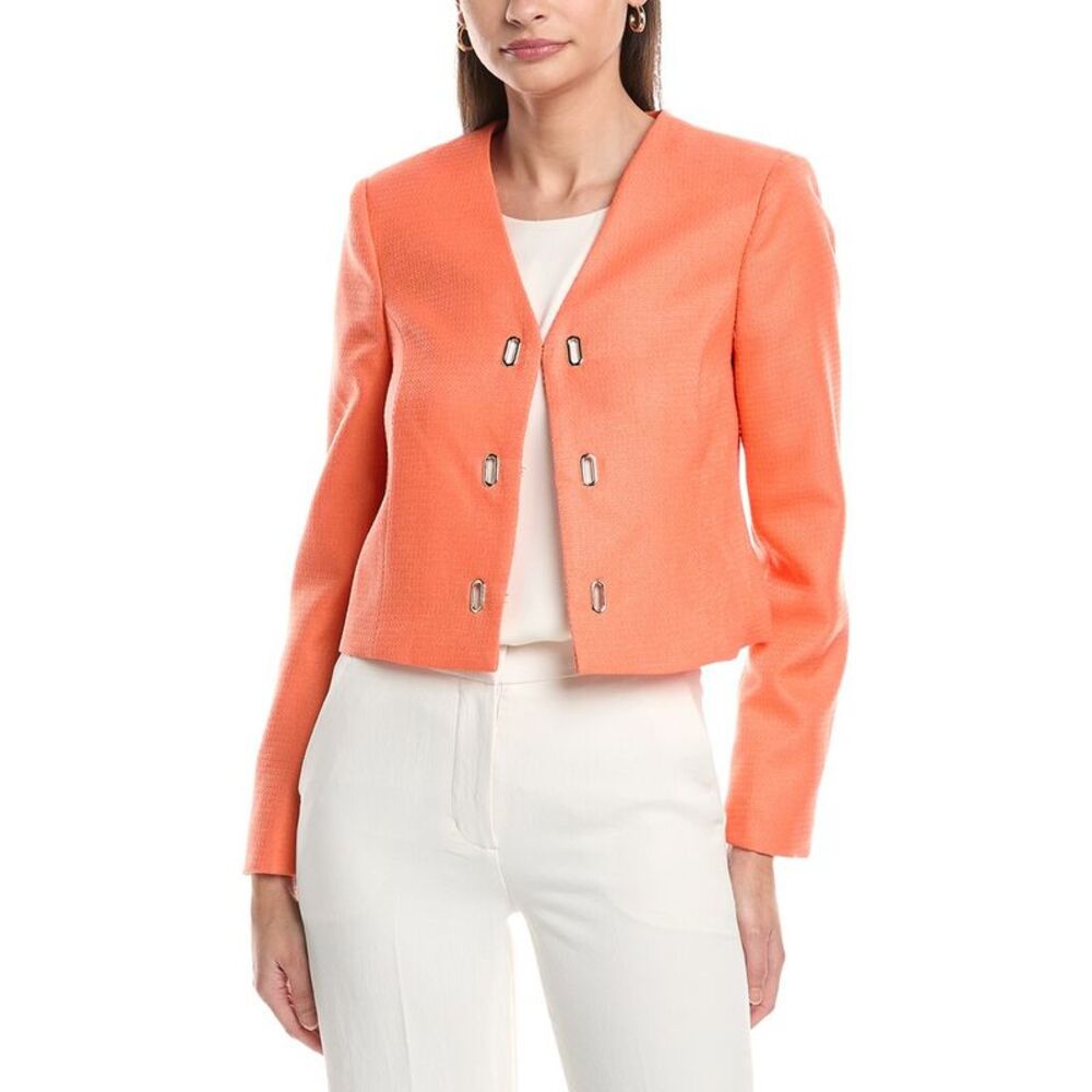 Tahari Asl Womens Jacket, Pink - Picture 1 of 3